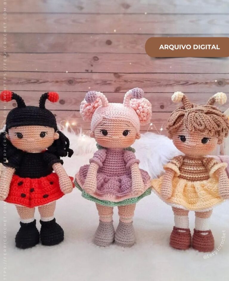 E-book Trio (Coleção Bonecas do Jardim)