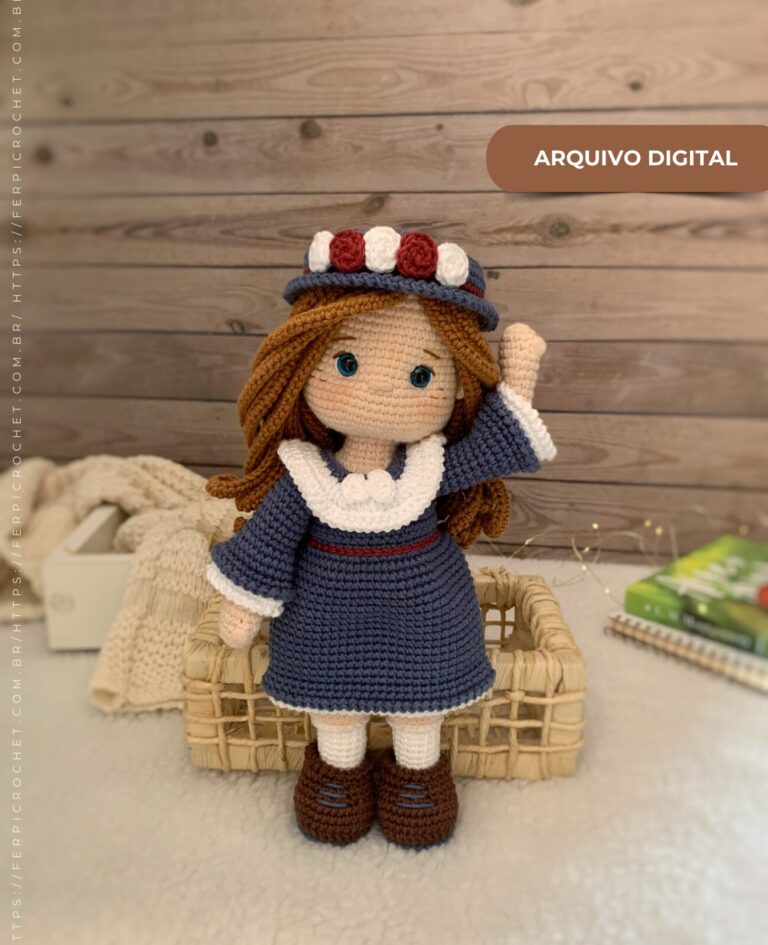 PDF-Anne Avonlea 30cm (Arquivo Digital)