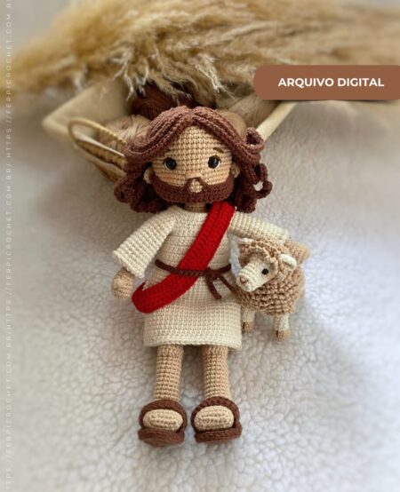 PDF-Jesus Amigurumi (Arquivo Digital)