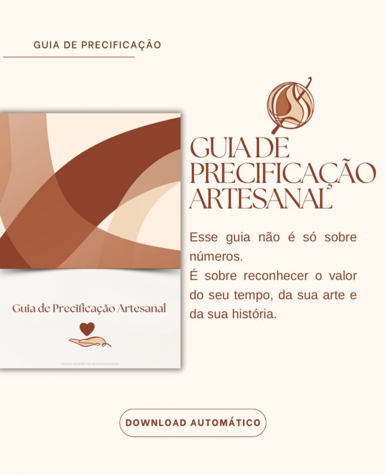 Guia de Precificação Artesanal Completo
